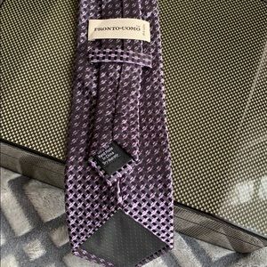 Pronto Uomo 💯 Silk Tie Hand Made
